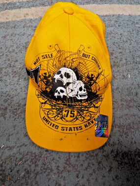 United States Navy Not Self But Country Hat by ML Caps